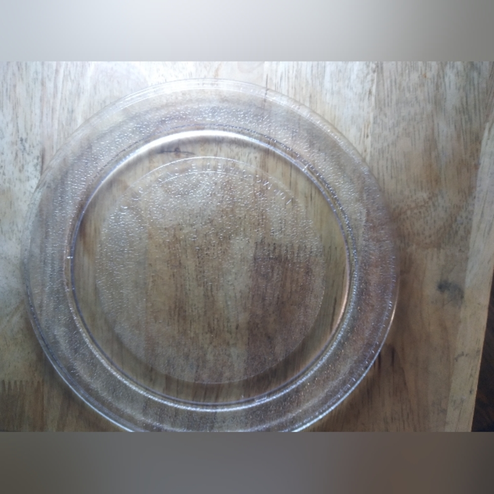 Microwave replacement plate